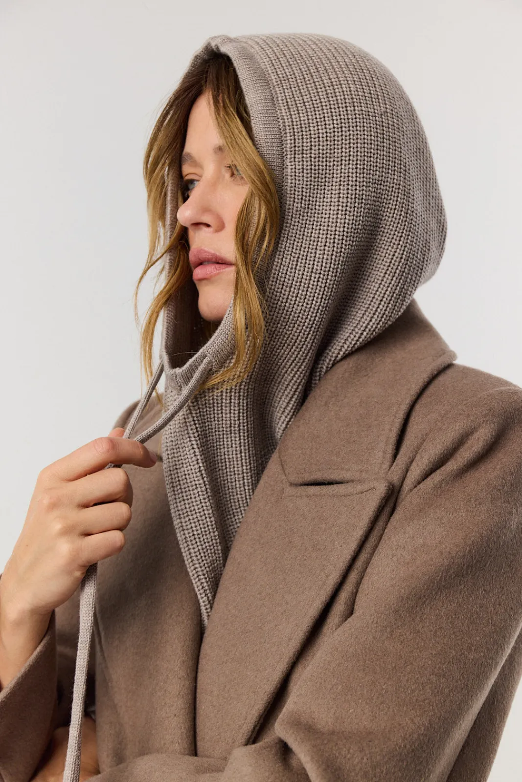 TALYA Akcesoria^Balaclava taupe