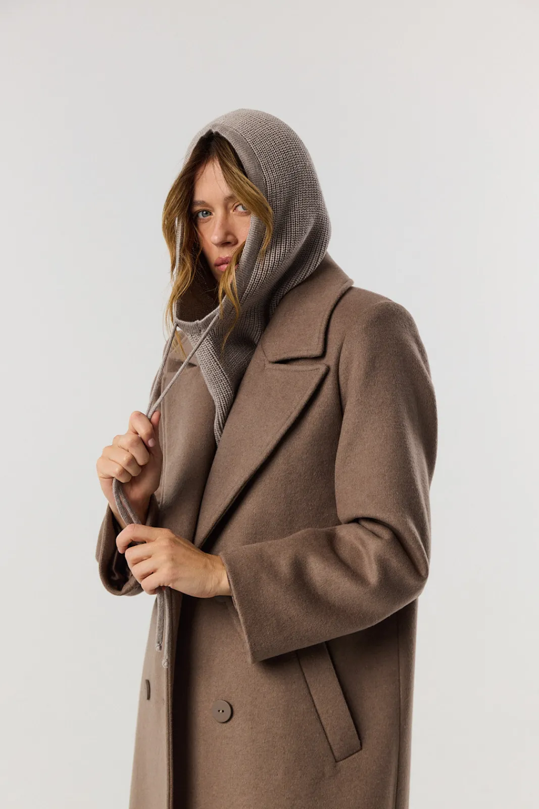 TALYA Akcesoria^Balaclava taupe