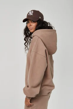 TALYA Bluzy|Bluzy^Bluza Boyfriend Hoodie frappe