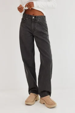 TALYA Spodnie^Jeansy Parker anthracite