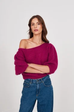 TALYA Swetry^Sweter Gwen raspberry